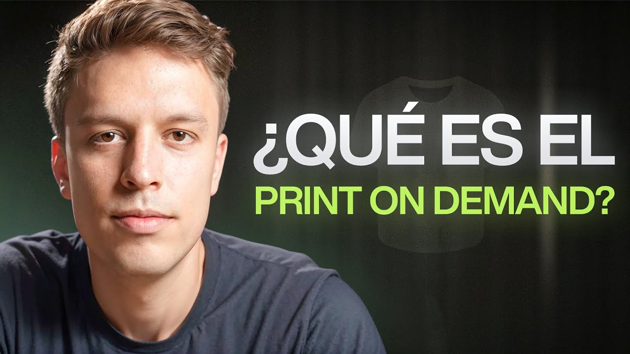 ¿Qué es PRINT ON DEMAND/ IMPRESIÓN BAJO DEMANDA? YouTube