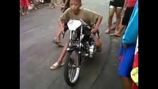 Drag Bike, Balap Liar Joki Cilik Asal Kota Pekalongan