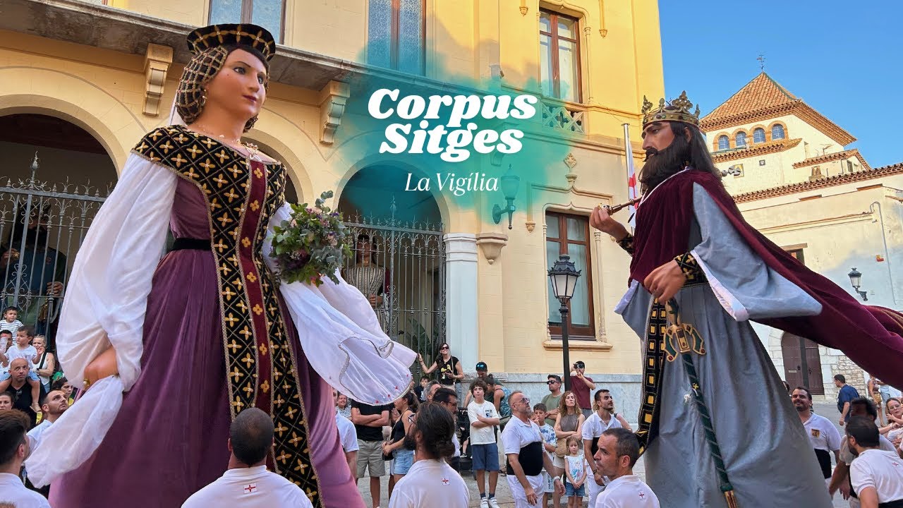 Cercavila dels gegants de Sitges - Vigília de Corpus a Sitges (21/6/2025)