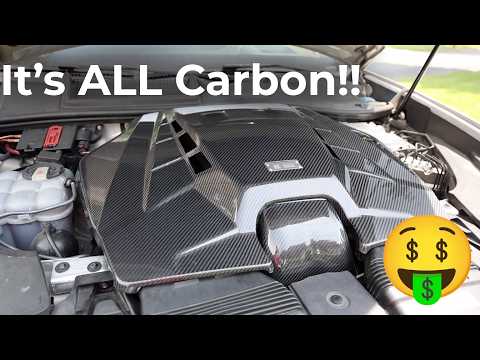 Installing IE's GIANT Carbon Fiber Intake on My Audi SQ8!