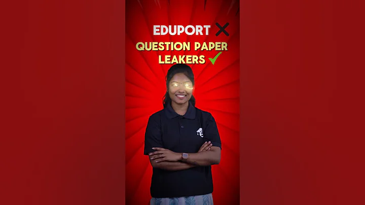 Eduport ❌ Question Paper Leaker Class 6 ✅| Eduport