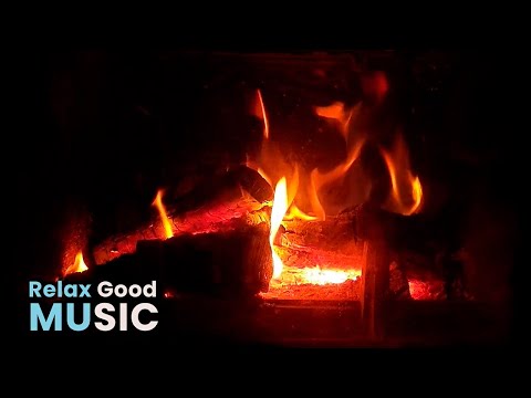 Видео: Calm music and soothing sounds of the fireplace for sleep. 4 hours of calm music for relaxation