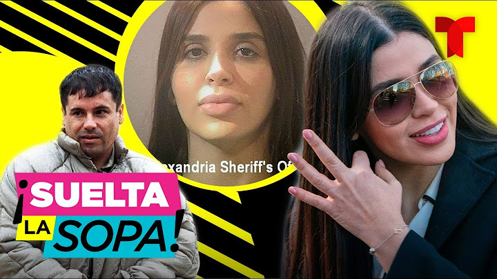 Dicen que la esposa de 'El Chapo' no fue arrestada sino que, ¿se entregó? | Suelta La Sopa