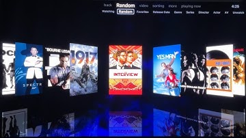 JRiver Media Center Theater View Interface