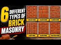 🏗️ Types of Brick Masonry Explained | Civil Engineering | BuildWise Engineering