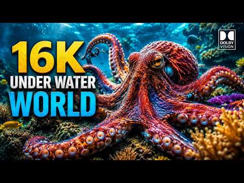 š 16K UNDERWATER LIFE Documentary | Deep Ocean Wildlife & Rare Marine Creatures in Ultra HD
