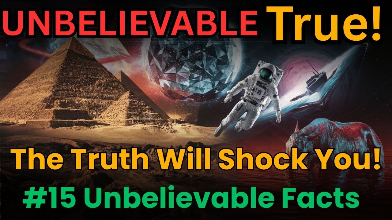 "15 MindBlowing Facts You Won’t Believe! Shocking & Mysterious