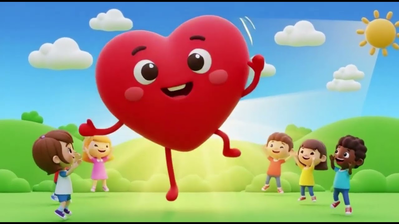 💖 Valentine Heart Colors – Kids Song Long & Orig