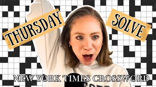 Raise your hand if you're an Adam Wagner fan!!! | Thursday Solve | September 18, 2025 NYT Crossword