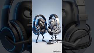 Wireless bluetooth headphone VS Wired Headphone | who is the best Headphone  tell me 😎 #shorts