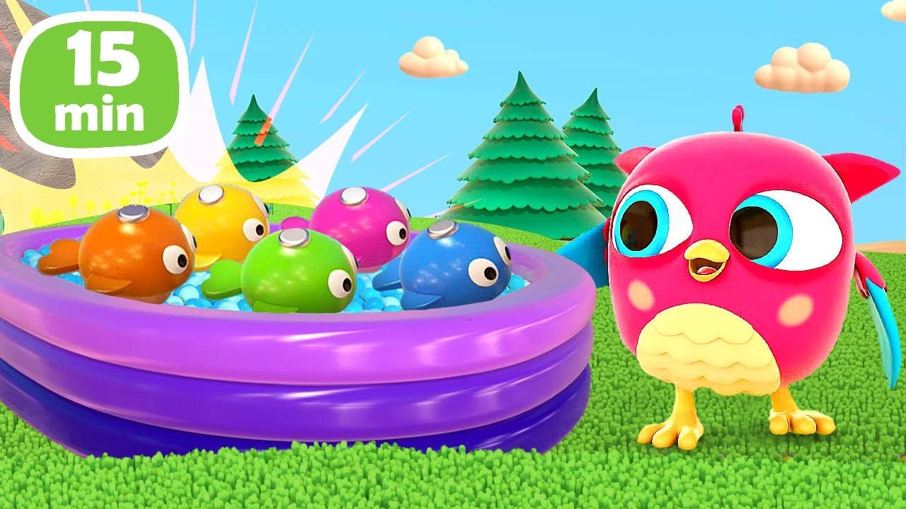 Wir spielen und entdecken die Welt mit Hop Hop der Eule – Lehrreiche Cartoons auf Deutsch