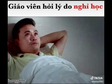 Khi giáo viên hỏi lý do nghỉ học - youtube