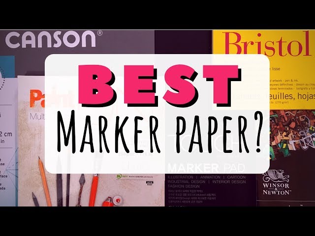 Best Paper for Markers –