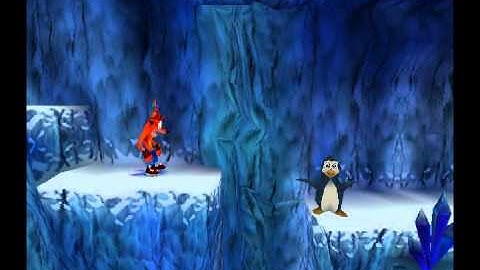 Lets play Crash Bandicoot 2 Cortex strikes back [Halfblind] #22 - Cold Hard Crash