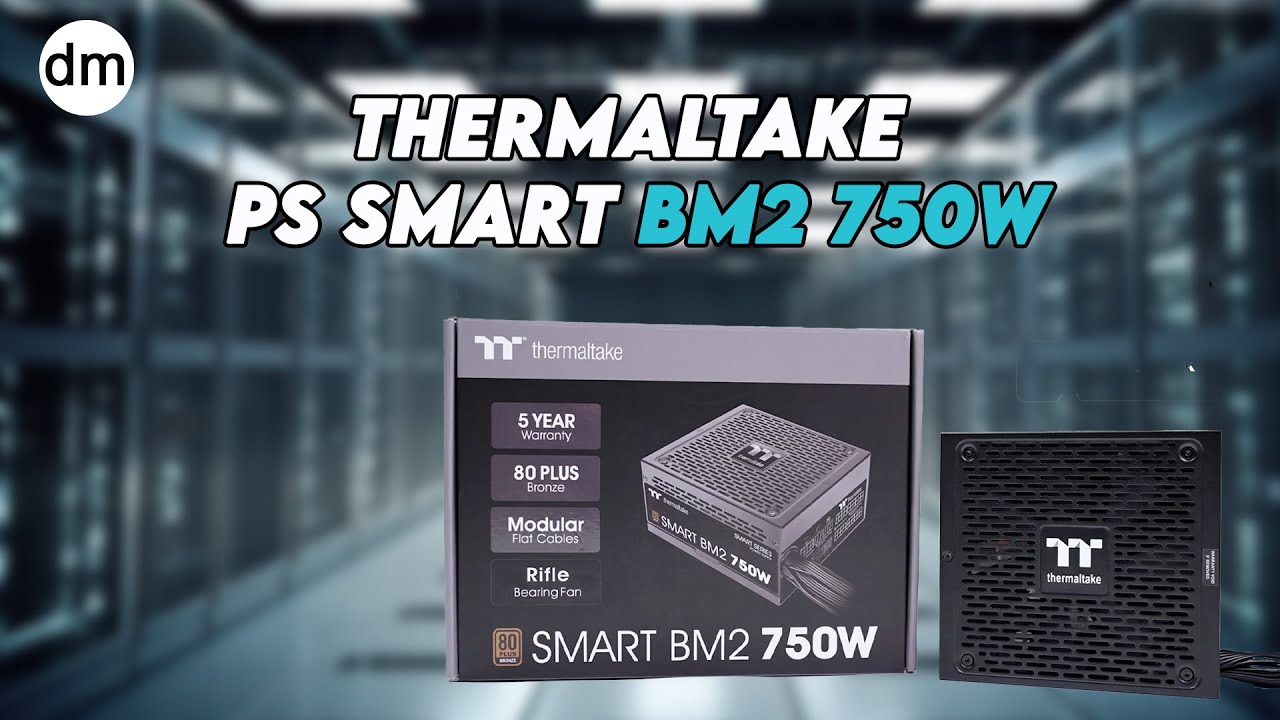 Thermaltake Smart BM2 750W Semi-Modulare 80 PLUS Bronze – Alimentatore PC Con Ventola Silenziosa 140mm, Condensatori Giapponesi E Design DC-DC - 3