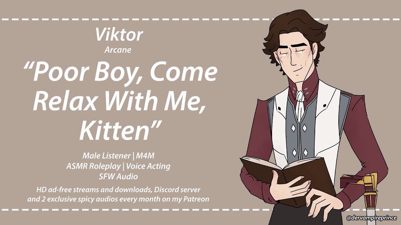 ASMR | Viktor Comforts His Good Kitten [M4M] [Romantic] [Comfort]