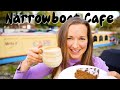 Day in our life running a narrowboat cafe