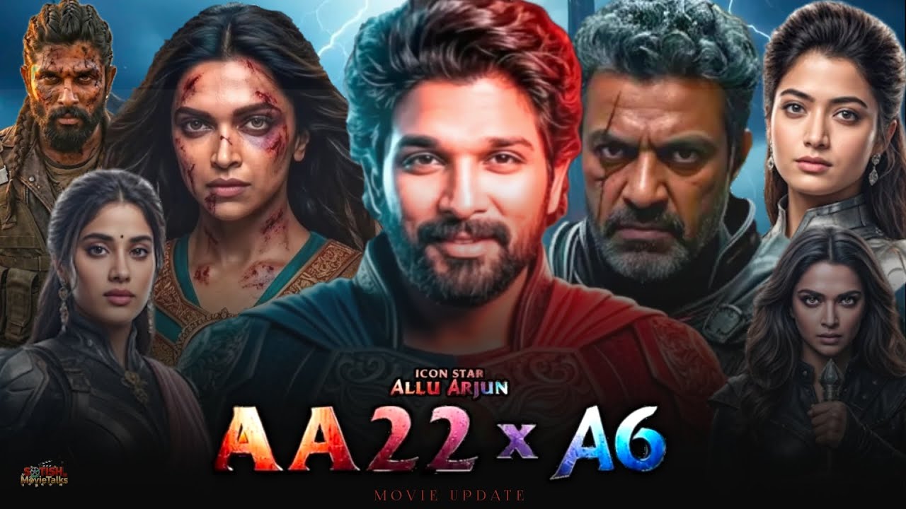 AA22 Movie Hindi Dubbed 2026 New Update | Allu Arjun New Movie Update ...