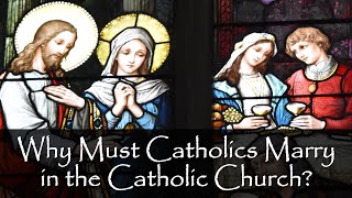 Why Must Catholics Get Married in the Catholic Church
Homily from 1/16/2022 on the Second Sunday of Ordinary Time. Given by Fr. Matt Hartley at St. Thomas More Catholic Church in Centennial, CO. Why Must Catholics Get Married in the Catholic Church