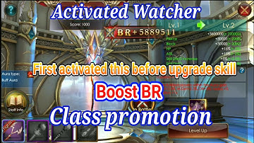 Activated Watcher Class Promotion Legacy of Discord