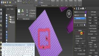 3d max  modeling modify selection outline