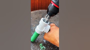 High-performance practical tools Plastic pipe threader #youtubeshorts #hardwaretools #viralvideo
