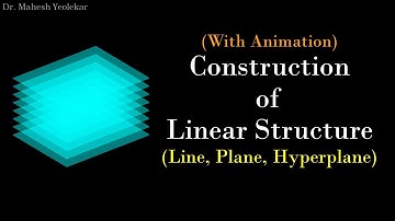 Linear Algebra | Geometry of ax + by + cz + dw + e = 0 | Geometry of Hyperplanes