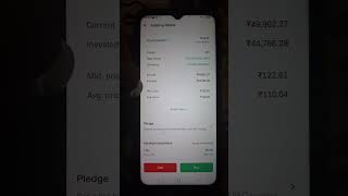 my portfolio on groww app pw share #groww #money #sharemarket #pw #share #market #trending #fyp