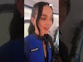 Katy Perry gives space capsule tour 💙 She joins 1st all-female space flight crew today!