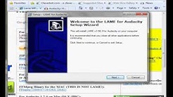 How to: Sing over a karaoke track using Audacity/ How to: Install lame (Full Version)  - Durasi: 3:21. 