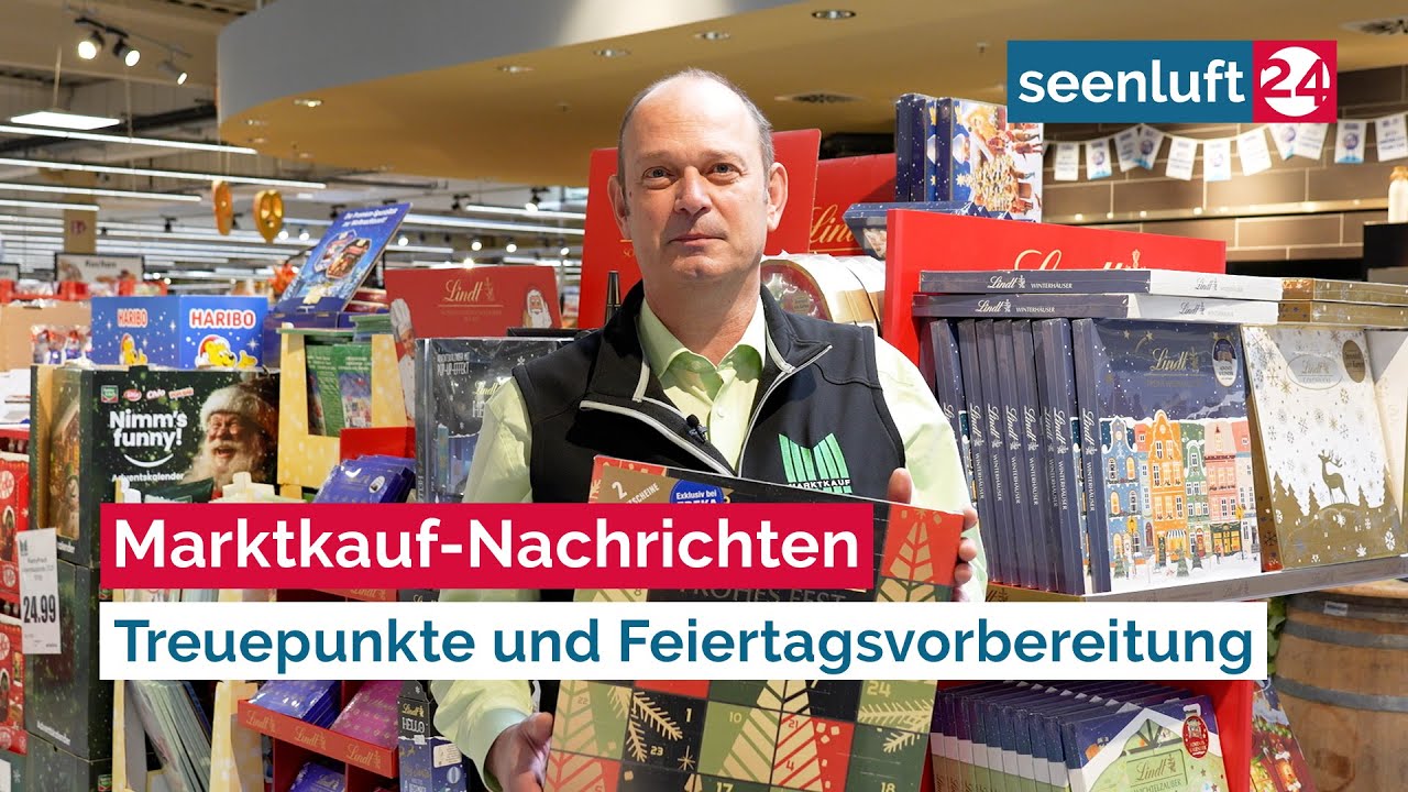 Treuepunkteaktion und die erste Weihnachtsdeko - Marktkaufnachrichten im November