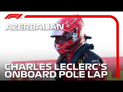 Charles Leclerc's Pole Lap | 2023 Azerbaijan Grand Prix | Pirelli