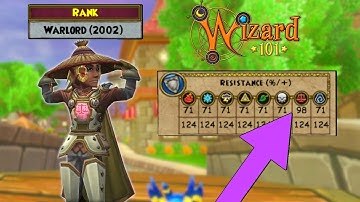 Wizard101 Max Balance PvP: The 98% Resist WARLORD Match QUEUE SNIPER!