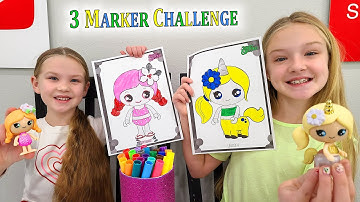 Trinity and Beyond 3 Marker Challenge! We Got Unicorn Trinity!!!