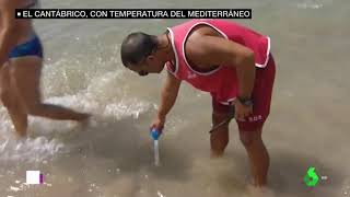 El agua del Cantábrico ya está a la misma temperatura que la del mediterraneo