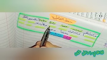 حفظ وفهم  متن الشاطبية سورة النساء  وكوفيهم تساءلون مخففا