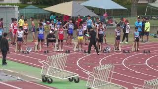 男子100m 27組 成田市記録会2024