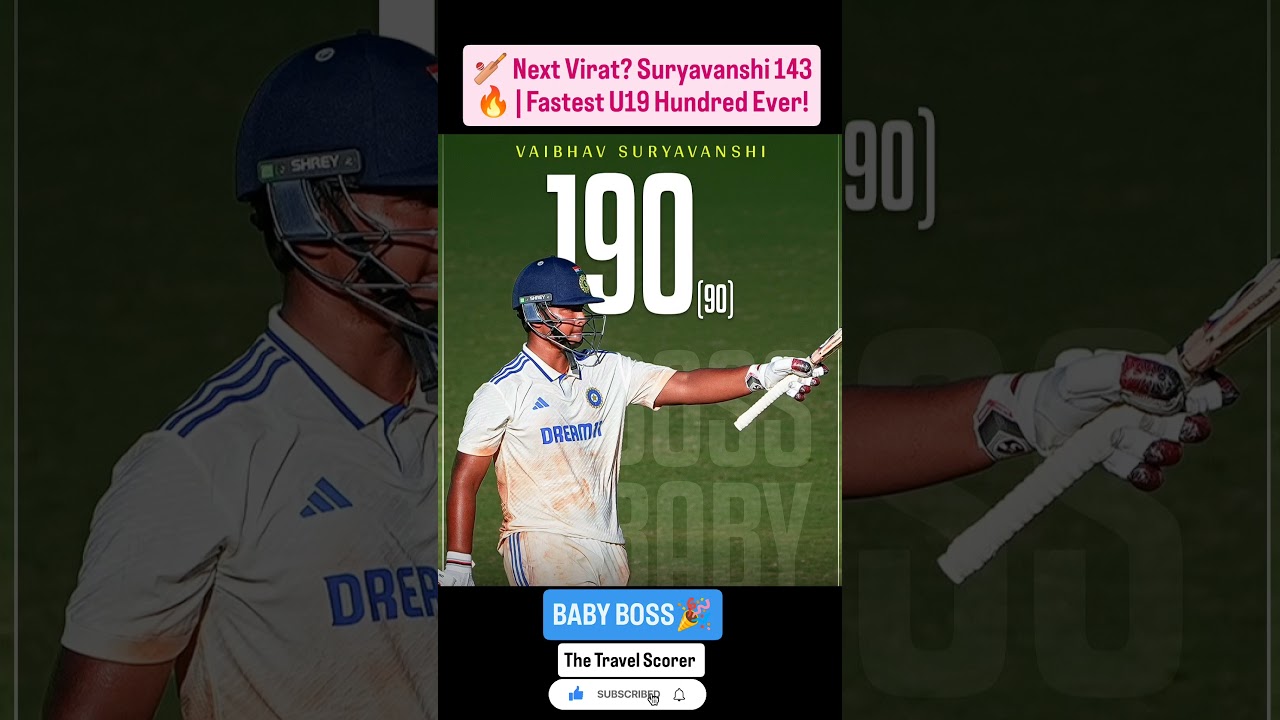 Fastest U19 Hundred 