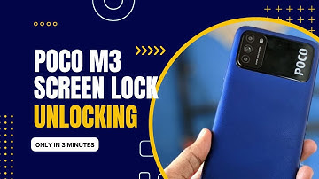 POCO M3 FORGOT PASSWORD RESET / SCREEN UNLOCK / PATTERN UNLOCK