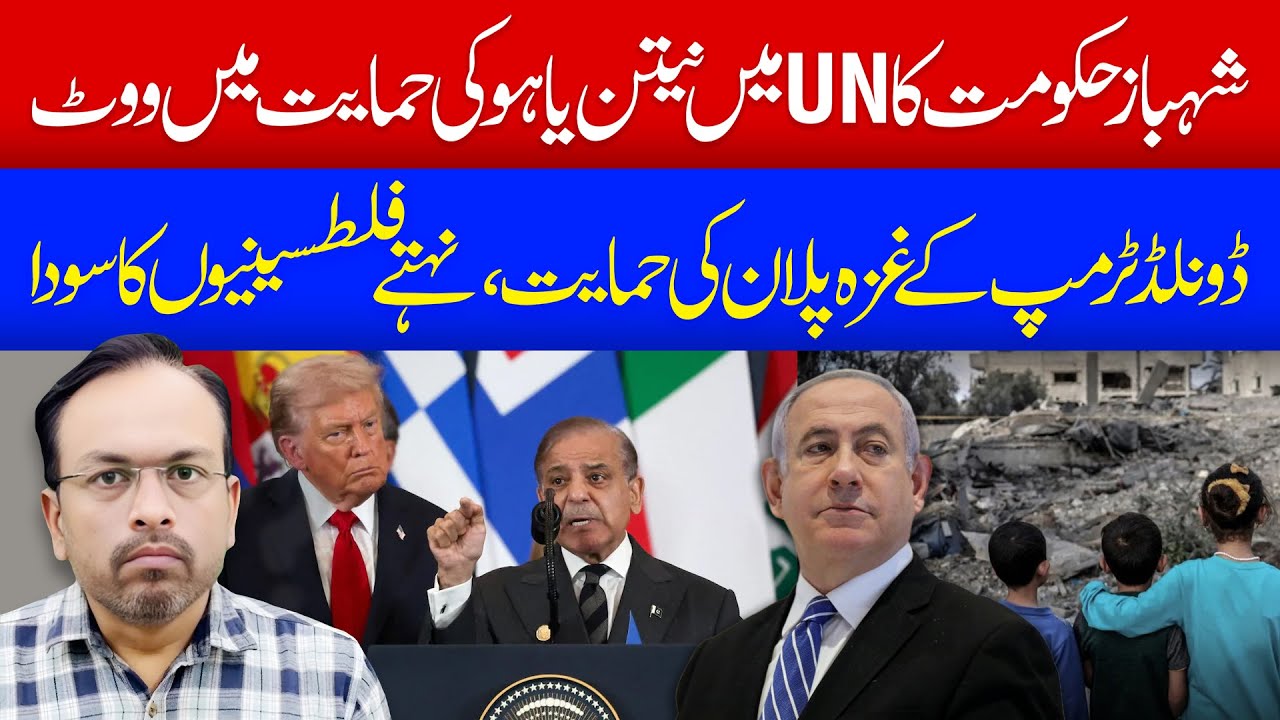 Shahbaz Govt Votes In Support Of Netanyahu | Analysis Point | Donald Trump's Plan | United Nations