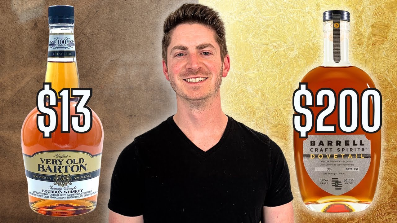 Whiskeys R200 $13 vs $200 Whiskey - YouTube