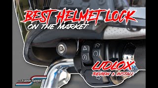 Best Helmet Lock On The Market - Lidlox Review & Install for Harley Davidson