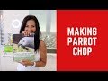 How I Make Parrot Chop - Bird's Food Preparation