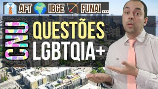 Questões 🌈 LGBTQIA+ para o concurso CNU 📚✨