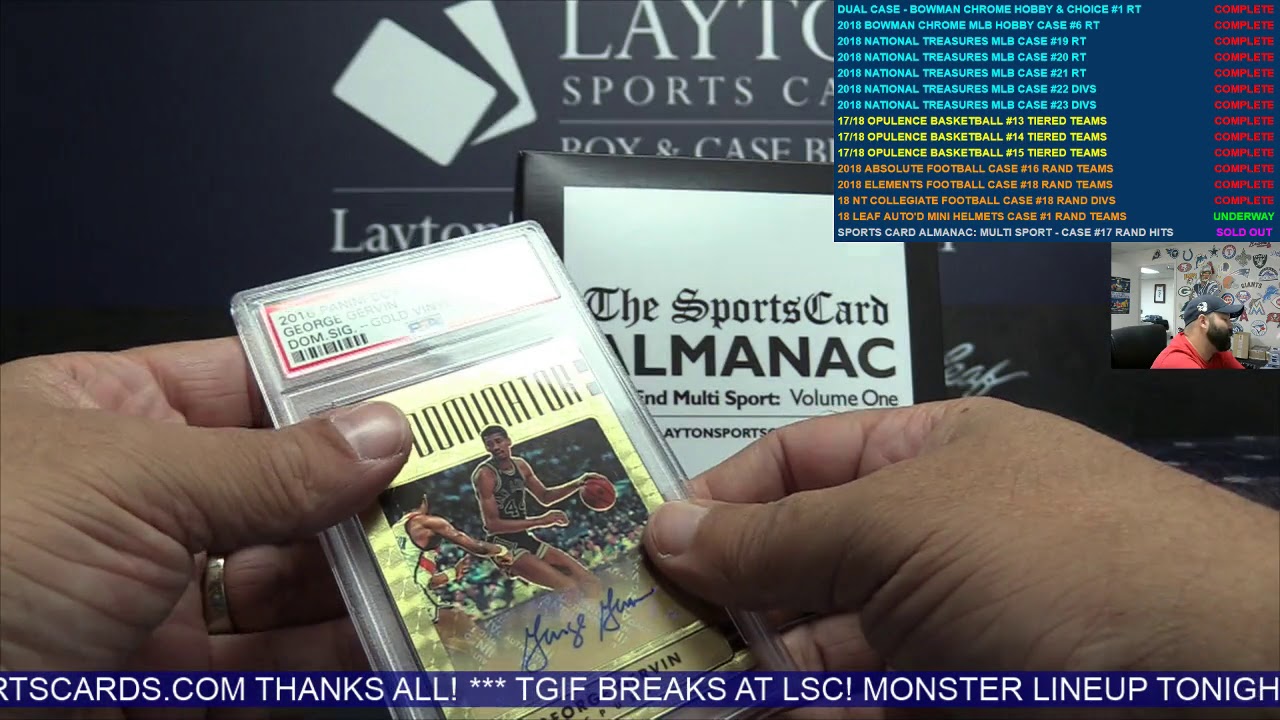 The Sports Card Almanac High End Multi Sport Volume One 3 Box Case