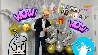 🎁HAPPY BIRTHDAY 🥳 Наурыздың туылған күнімен құттықтадық 😍💵🎁🥳 Квест ұйымдастырдық🔫😱🥳