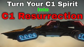 How To Turn Your C1 Spirit Into A Resurrection Ship | Star Citizen Science & Fun 4K