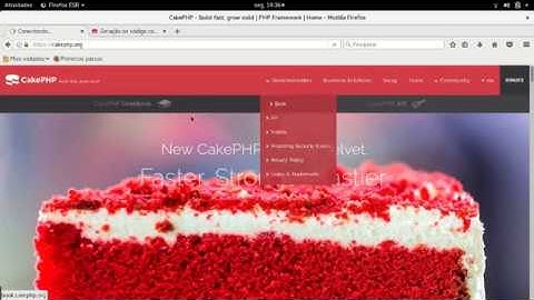 Criando um projeto com Cakephp