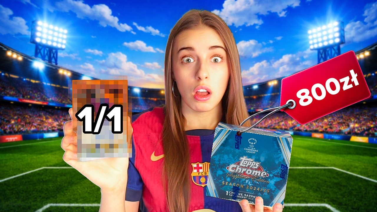 TRAFIŁAM SWOJE PIERWSZE 1 NA 1 W ŻYCIU! TOPPS SHAPPHIRE WSL!