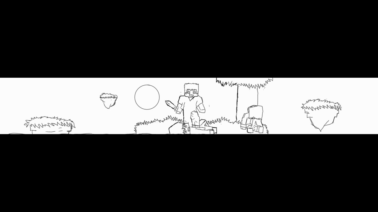 Banner Cartoon Template De Minecraft Especial 50 Subs Youtube